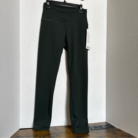 Lululemon  Wunder Train HR Tight 25” Rainforest Green RNFG Size 6 NEW NWT - Picture 2 of 8